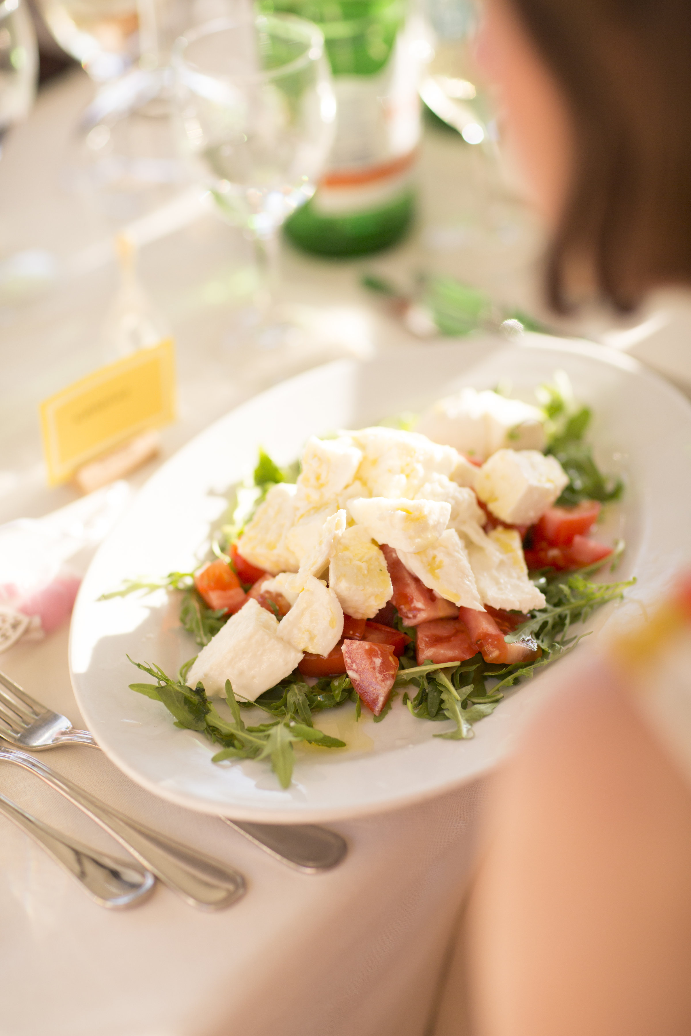 Cinque Terre Wedding food