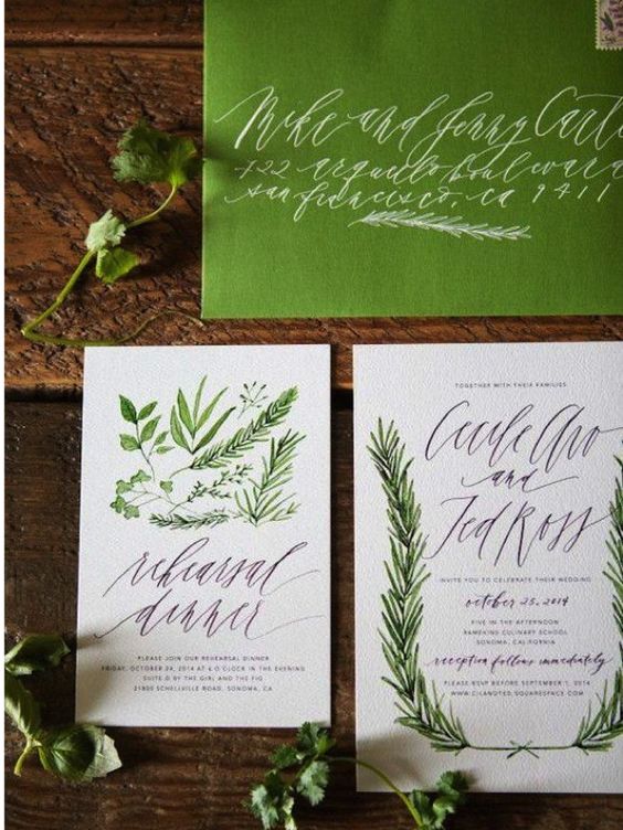 Greenery Wedding