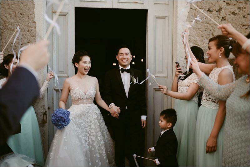 church wedding in the Cinque Terre