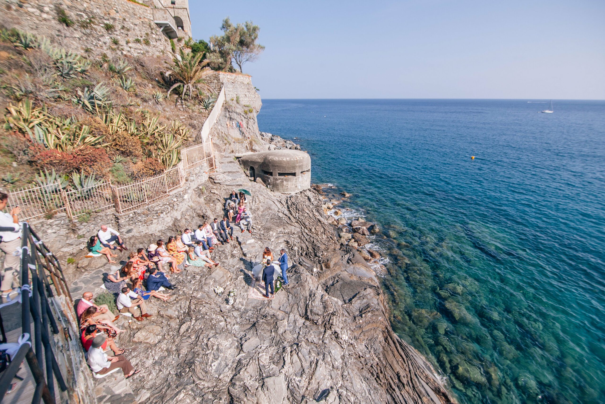 italian seaside wedding