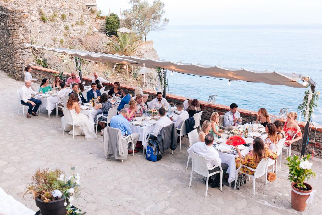 italian seaside wedding