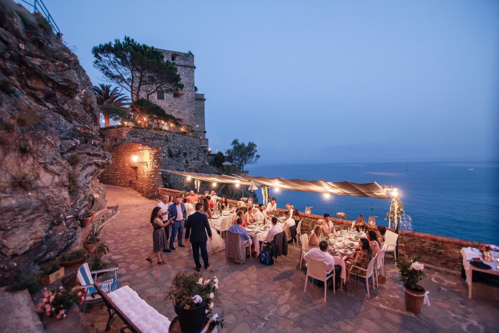 italian seaside wedding