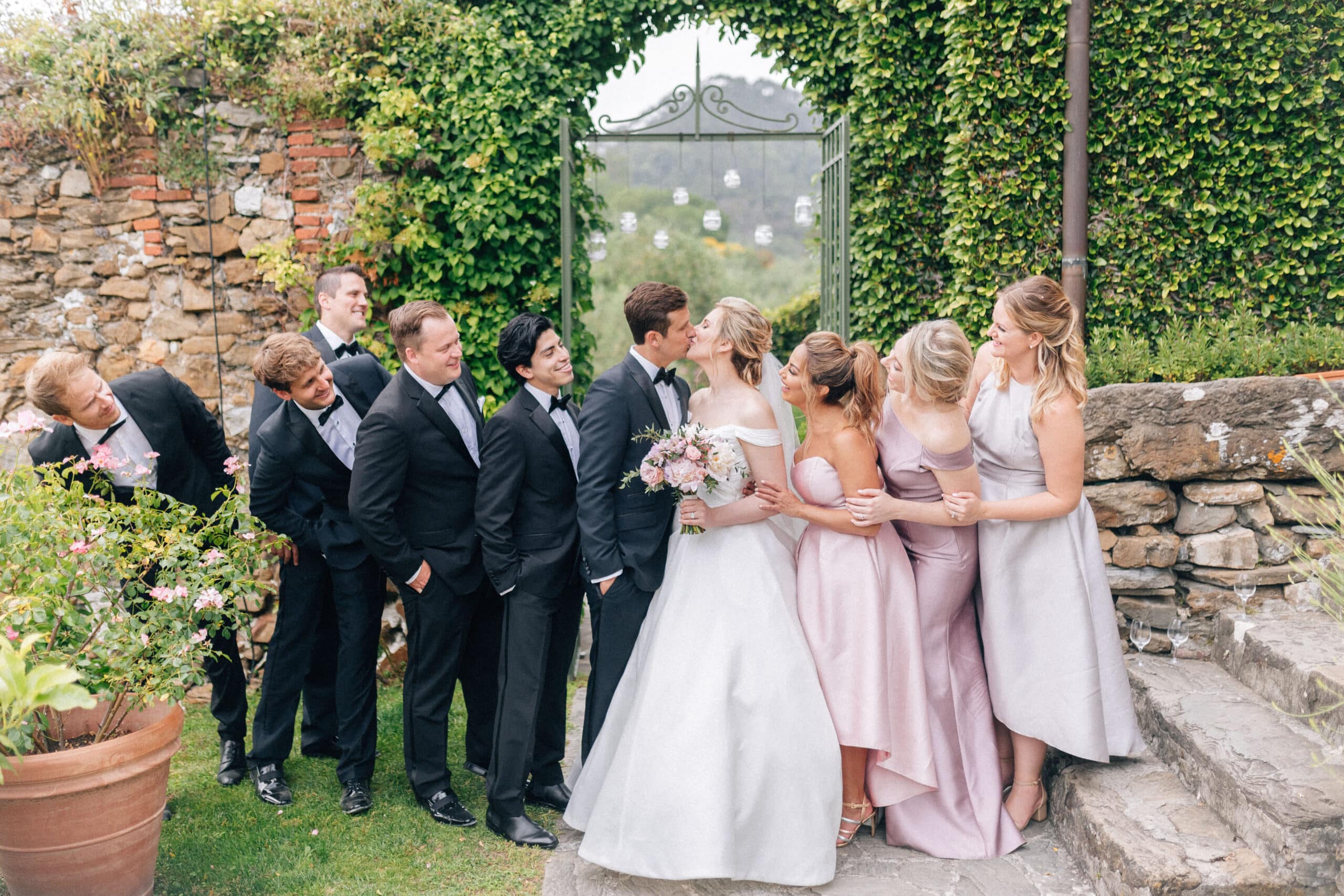 wedding by the sea