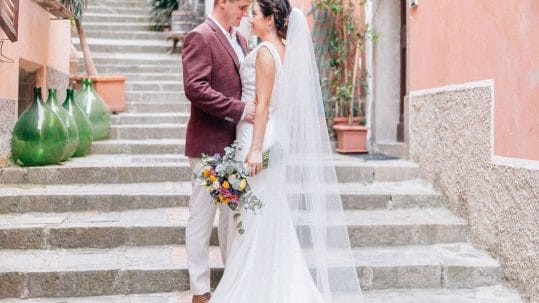 Love Story real wedding cinque terre